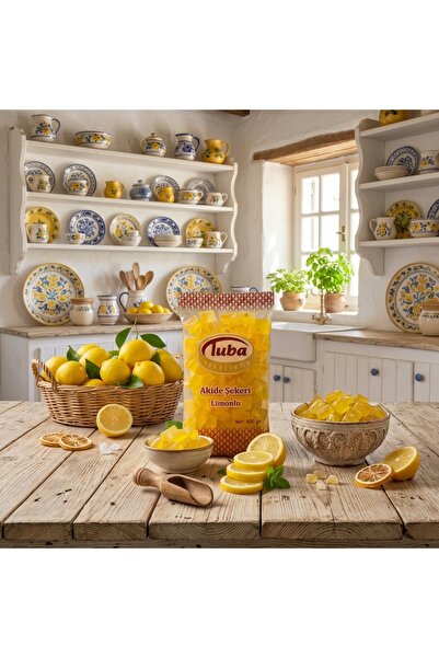 BALİS Geleneksel Lezzet İkilisi: Tuba Limonlu ve Tarçınlı Akide Şekeri (400g)
