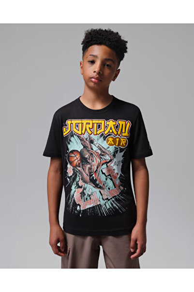 Nike JDB MJ BRKLN SBB SS TEE Ουνισέξ Παιδικό Μπλουζάκι