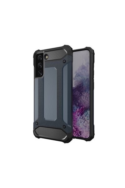 OEM Υβριδική Θωρακισμένη Ανθεκτική Θήκη για Samsung Galaxy S21 5G μπλε