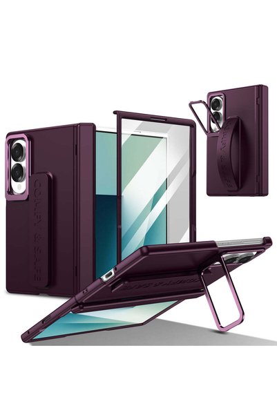 Maxcell Husă pentru Samsung Z Fold 8, pentru Samsung Galaxy Z Fold 8, Suport ...