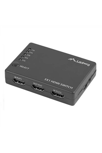 Lanberg SWV-HDMI-0003 ΔΙΑΚΟΠΤΗΣ ΒΙΝΤΕΟΥ 3 ΘΥΡΕΣ HDMI + ΘΥΡΑ MICRO USB