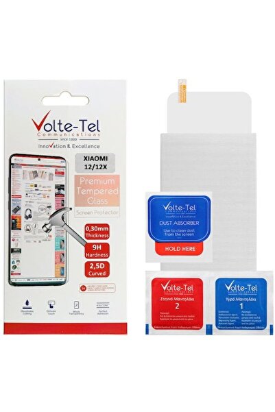 OEM Volte-Tel 2.5D 0.30mm Πλήρους Συγκόλλησης Σκληρυμένο Γυαλί (Xiaomi 12 / 12X)