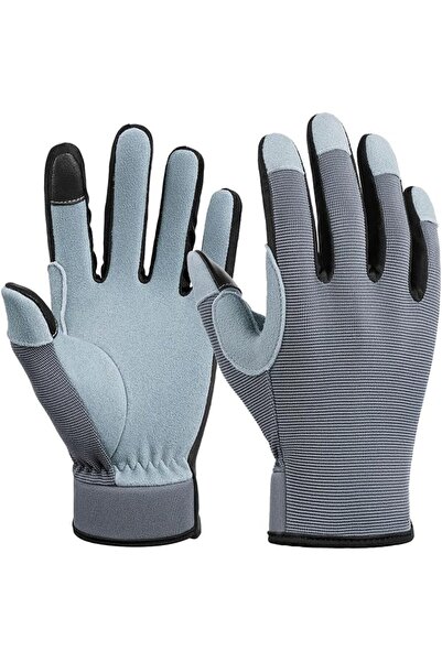 Ozero Deerskin Leather Work Gloves | Puncture and Scratch Resistant | Scented...