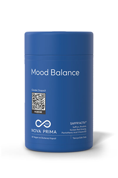 Mood Balance Saffractiv Safran, Rhodiola & Kore Ginsengi 60 Kapsül
