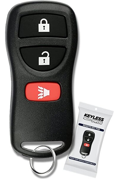 GENERAL 3-Button Replacement Keyless Entry Remote Key Fob for Nissan
