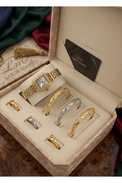 louis martin Original Brand Louis Martin Women's Set with Bracelets and Rings