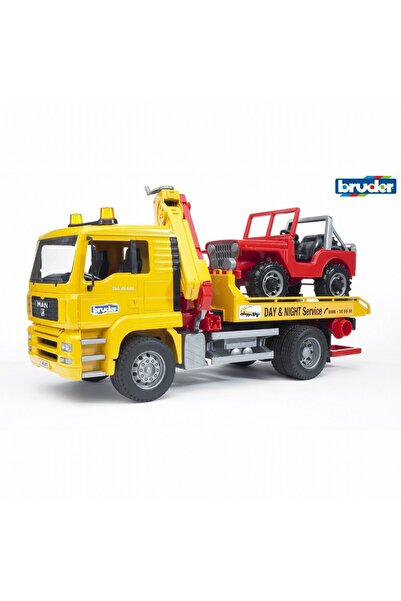 Bruder 02750 Man Araba Çekici & Jeep İş Makinesi BR02750