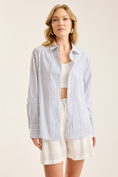 HomeStore Striped Stoned Shirt