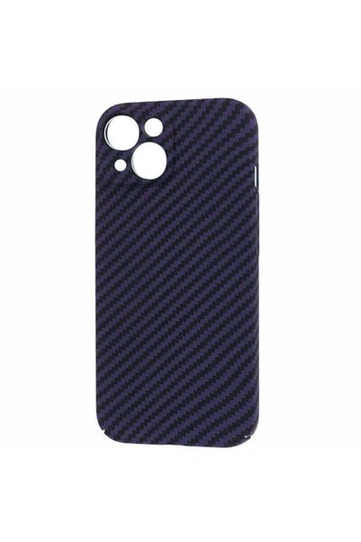Maxcell Husă iPefet Carbon pentru iPhone 13 Pro Max, Model Kevlar - Mov
