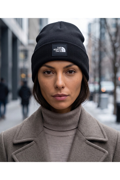 THE NORTH FACE Winter Soft Cold-Resistant Beanie Suitable for Daily Use