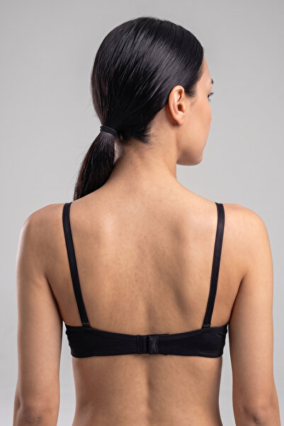 Laperissa Micro Covered T-Shirt Bra Strap Knitted Bra