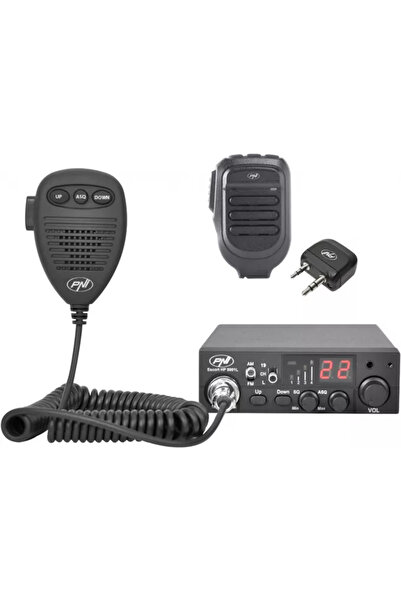 PNI Pachet Statie radio CB Escort HP 8001L ASQ + Microfon si Dongle cu Blueto...