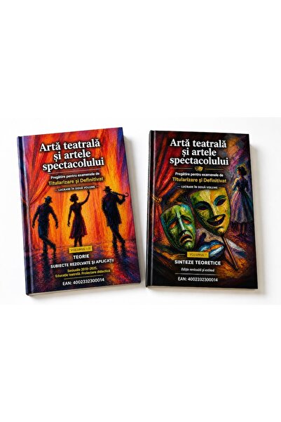 OEM Titularizare și definitivat-Arte teatrale și artele spectacolului. Vol 1 ...