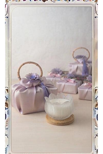 Generic Brand Candle with Silk Packaging 6 Pieces