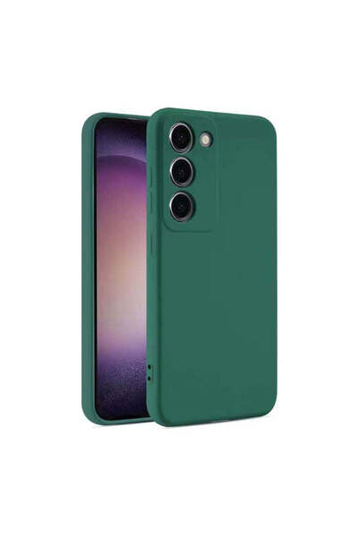 Maxcell Мек калъф за Motorola Moto G 34, Микрофибър, TPU - Тъмнозелен