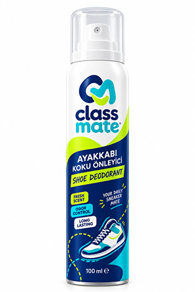 Class Mate Ayakkabı Deodorantı Koku Giderici ve Önleyici Sprey Unisex 100 ml