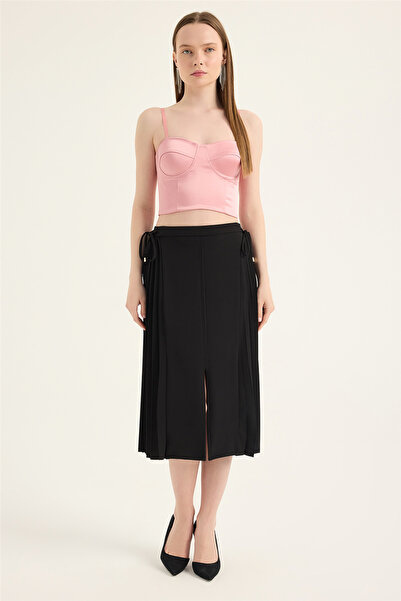 HomeStore Side Lace Skirt