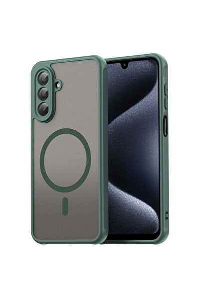 Maxcell Θήκη MagFrost Pro για Samsung Galaxy A17, Ματ MagSafe, Παγωμένη - Σκο...
