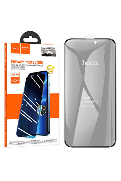 Hoco Φιλμ Ιδιωτικότητας A 37 Plus για iPhone 15 Pro, HD Αντι-κατασκοπευτικό Χ...