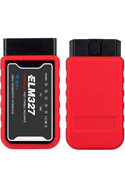 MarlaMall محول ماسح ضوئي لاسلكي للسيارات ELM327 OBD2 - ماسح ضوئي للسيارات متو...