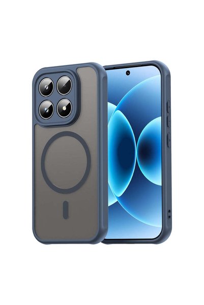 Maxcell Husă MagFrost Pro pentru Samsung S 24 FE, Mată MagSafe, Ramă mată - Verde