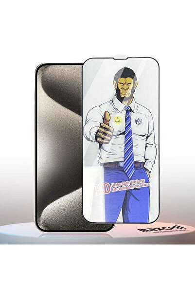 ESD Τζάμι για iPhone 14 Max Αντιστατικό Αντισκονικό - Μαύρο Πλαίσιο