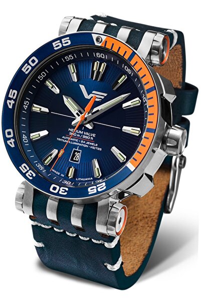 Vostok Europe Set pentru bărbați NH35A-575A715 — bleumarin, sportiv, rezisten...