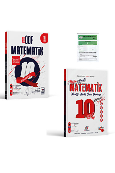 Orijinal Yayınları 2028 10. Sınıf Matematik ODF Orijinal Ders Föyleri ve Mikr...