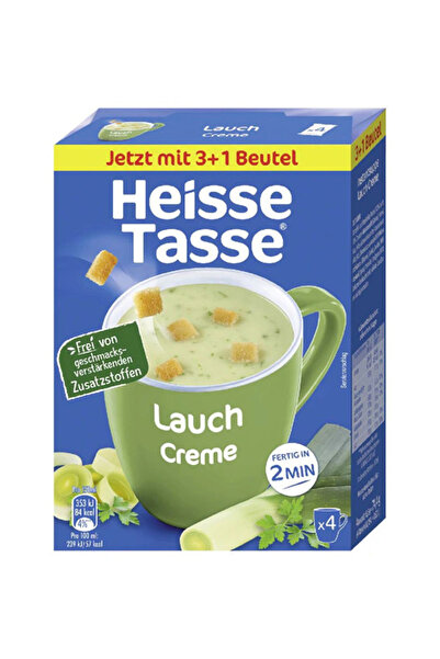 Heisse Tasse Вкусна супа от праз и крутони 4 х 18.6 г