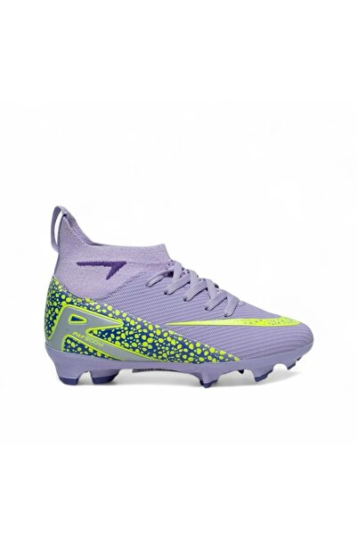 GÜLERSHOES Garantili Orijinal Bilekli Çoraplı Dişli Çocuk Halı Saha Krampon 2...