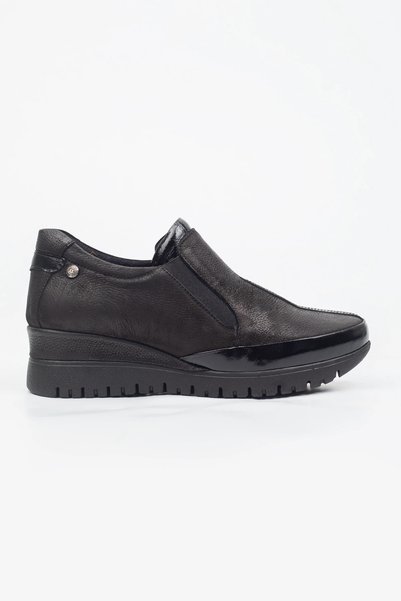 Adım Adım Mammamia Genuine Leather Wedge Heel Casual Shoes