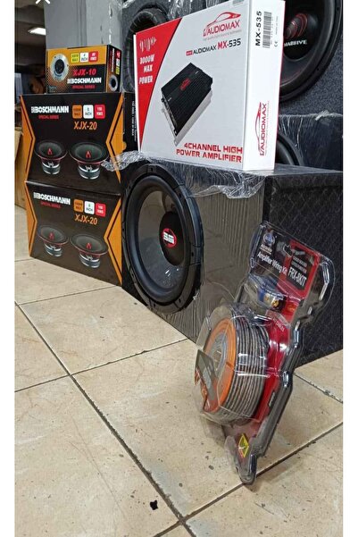 AUDİOMAX Ses sistemi komple Full set