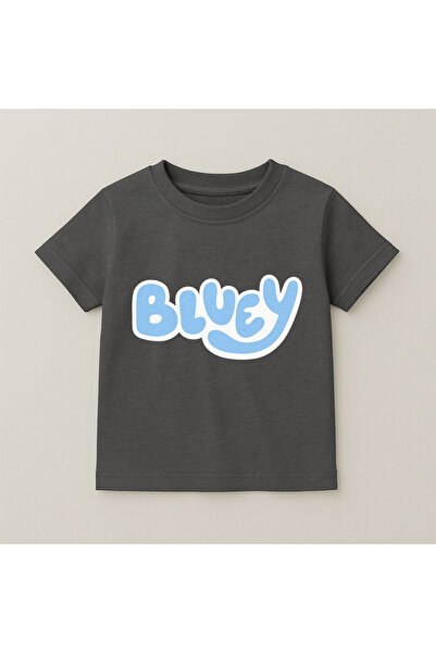 SVART WEAR Dječja majica sa Bluey printom, 100% pamuk, dimljena