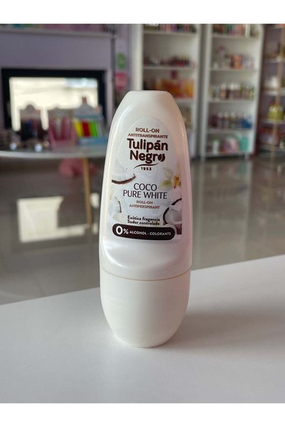 Tulipan Negro Deodorant roll-on Coco Pure White