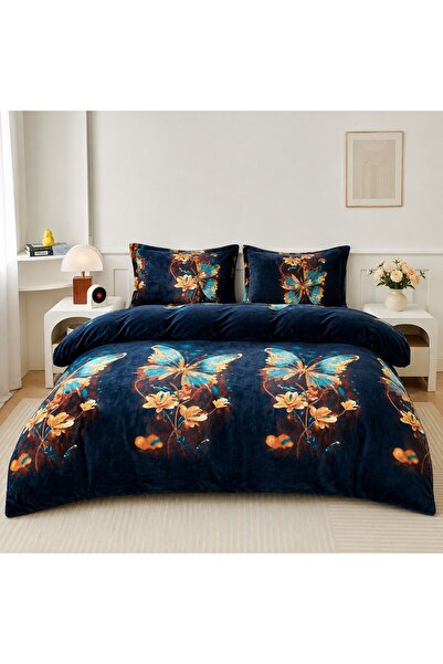 CHIRASO Cocolino Bedding Set, 4 Pcs, Fitted Sheet 180x200+30 cm, Duvet Cover,...