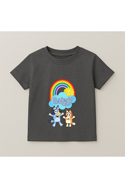 SVART WEAR Bluey Rainbow rođendanska majica za decu sa printom, 100% pamuk, d...
