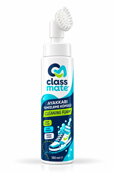 Class Mate Fırçalı Ayakkabı Temizleme Köpüğü - 150 ml