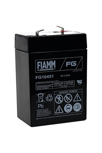Fiamm Baterie FG10451 6V 4.5Ah