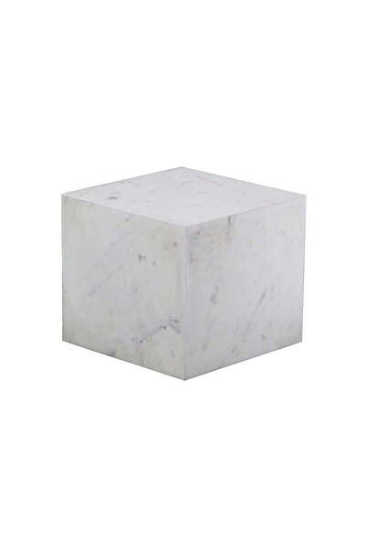 Roots Furniture End Table Kailashpri white marble