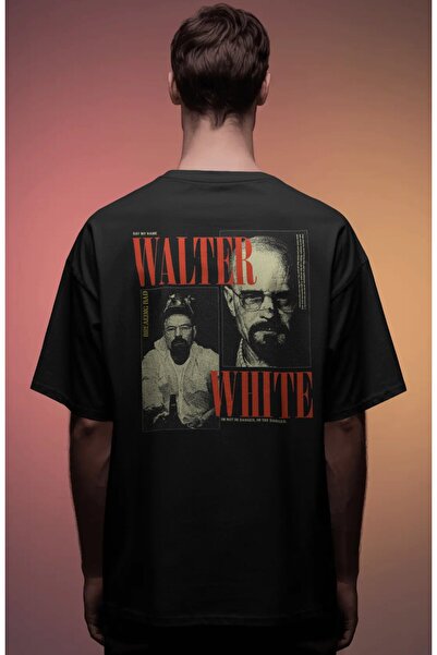 SEVBANO Μπλουζάκι Breaking Bad Walter White με στάμπα της σειράς, Unisex, Ove...
