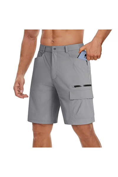OEM Pantaloni sport respirabili pentru bărbați, gri 32