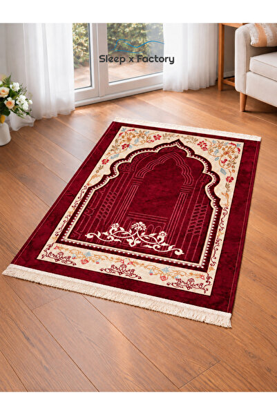 Sleep x Factory Prayer Rug – Padded Soft Velvet Prayer Mat