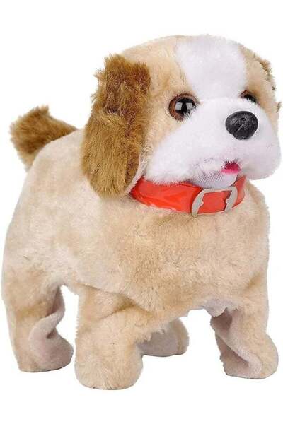Generic Musical Jumping Walking Barking Flip Action Puppy Soft Toy for Kids, ...