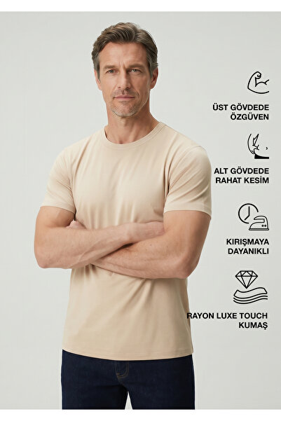 simpleQloth Cappadocia | Brushed Rayon Fluid - Ribana Yaka - Qsimple Muscle F...