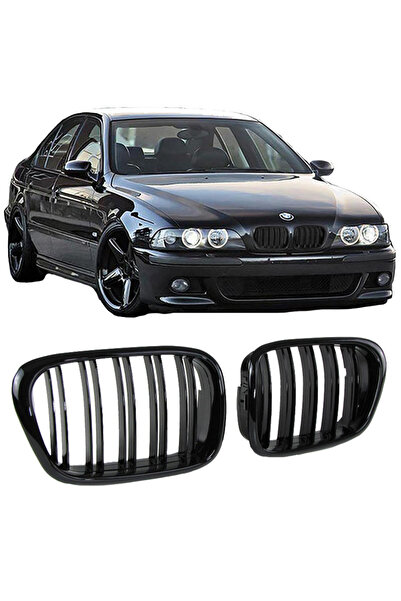 CΑRΝΕR Μάσκες Μπροστινής Μάσκας για BMW 5 E39 96-03 M4 Look με Διπλή Μάσκα Γυ...