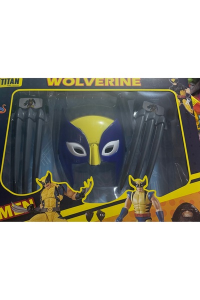 Kanman Wolverine Maske pençe seti