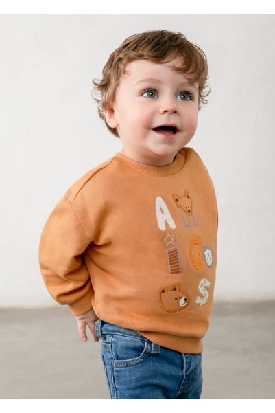 MAYORAL Baby Boy Animal Printed Sweatshirt 2418