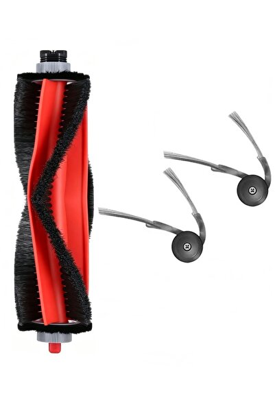 Rovexa 1 Main Brush & 2 Side Brushes Compatible with Roborock Q7B & Q7T+