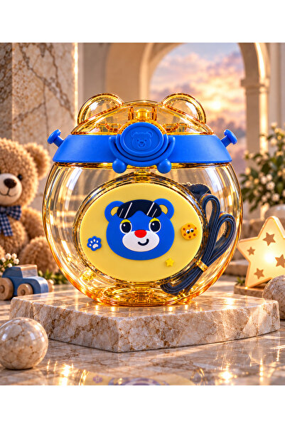 peanelife قارورة ماء للأطفال مع مصاصة، زجاجة ماء محمولة - قارورة ماء للأطفال ...