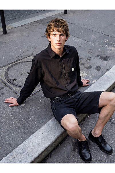 LC Waikiki Xside Black Regular Fit Men's Shirt